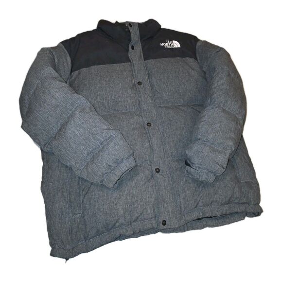 THE NORTH FACE NUPTSE 700 Pro XXL Vtg 2003 Retro 96 Grey Black Down Puffer Coat